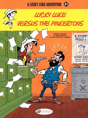 cover image of Lucky Luke--Volume 31--Lucky Luke versus the Pinkertons